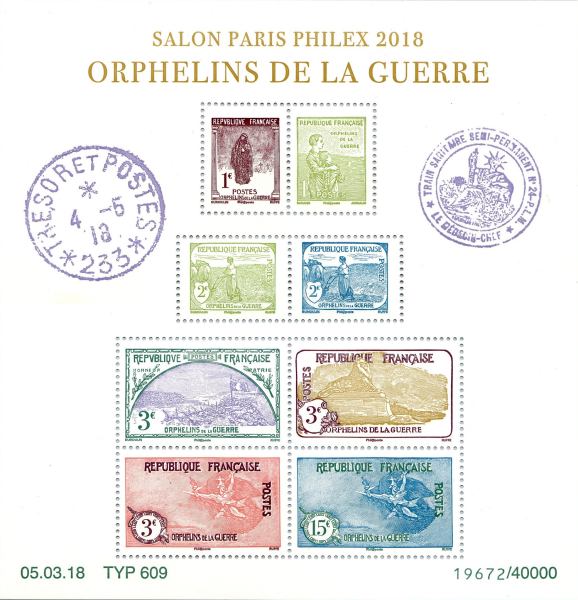 [International Stamp Exhibition PARIS PHILEX 2018, Scrivi ]
