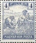 [Parliament, Budapest - Inscription: "MAGYAR KIR.POSTA", type AV7]