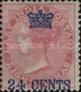 [India Postage Stamps Surcharged in Different Colours, Scrivi A7]