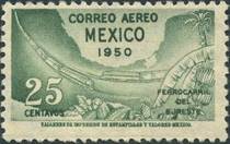 1940 mexico 5+persos brun