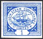 File:St. Lucia Steam Conveyance Company Limited 1 pence stamp c. 1872.jpg -  Wikimedia Commons