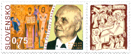Postage Stamp Day:  Mikul&aacute;š Klimč&aacute;k (1921 � 2016)