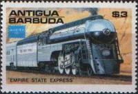 [International Stamp Exhibition "Ameripex '86" - Chicago, USA - Famous American Trains, type KC]