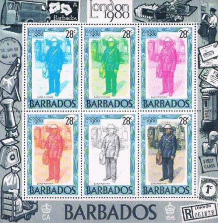[Postman - International Stamp Exhibition "London 1980" - London, England, type ]