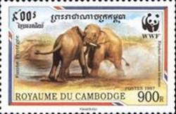 sos solomon ss 1v-- cambodia 1597c 1997