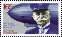[The 75th Anniversary of the Death of Ferdinand Graf von Zeppelin, type AZR]