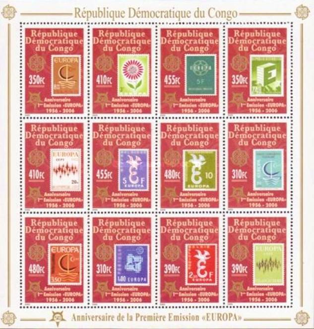 [The 50th Anniversary (2006) of the First EUROPA Stamps, type ]