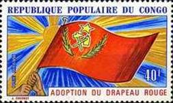 [Airmail - The 2nd Anniversary of Congolese Workers' Party, and Adoption of New National Flag, type LY]