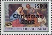 [Christmas - Previous Issues Surcharged in Gold, type TBK1]