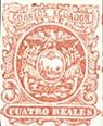 ecuador l--sos ecuador 6 1865--partial in emblem