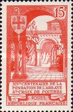 [The 1400th Anniversary of the st. Croix Monastery, type SN]