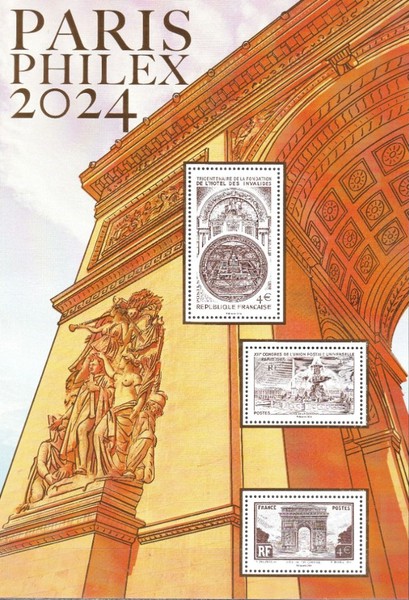 [Paris PHILEX 2024 - Landmarks, type ]