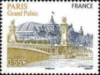 first french black ceres stamp