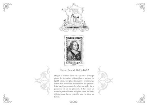 [Philatelic Treasures - Blaise Pascal, 1623-1662, Scrivi ]