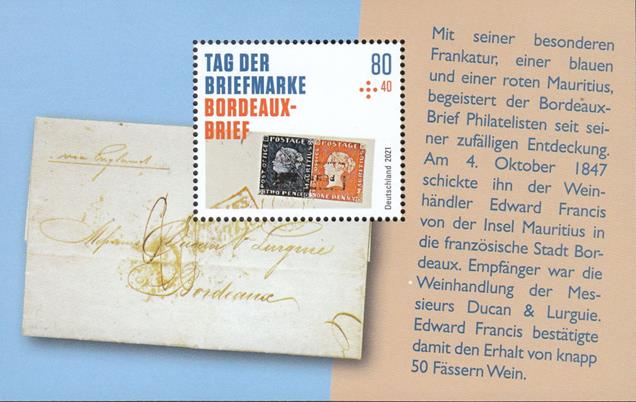 germany stamp day ss  10.6.22