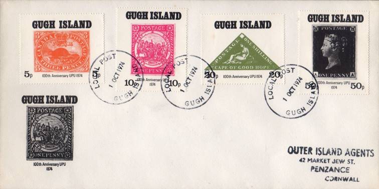 gugh island fdc 1974