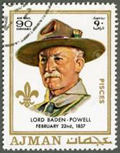 http://previews.123rf.com/images/popovaphoto/popovaphoto1209/popovaphoto120900129/15461129-AJMAN-CIRCA-1970-A-stamp-printed-in-Ajman-shows-Robert-Baden-Powell-1857-1941-circa-1970-Stock-Photo.jpg
