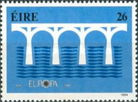 [EUROPA Stamps - Bridges - The 25th Anniversary of CEPT, type KJ]