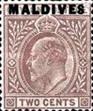 [King Edward VII - Ceylon Postage Stamps Overprinted 