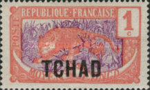 [Middle Congo Types Overprinted 