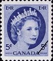moz ss 4 v- 2-- sos canada 341  1954