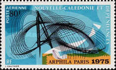 [Airmail - International Stamp Exhibition "ARPHILA '75" - Paris, France, type JK]