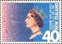 [The 100th Anniversary of the Royal Philatelic Society of New Zealand, type AKW]
