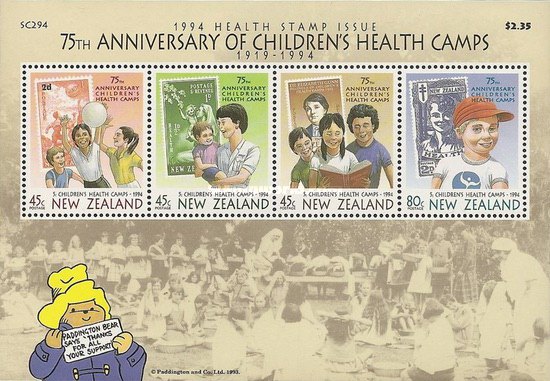 [Health Stamps - 75th Anniversary of the Children's Health Camps, type ]