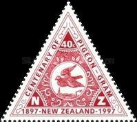 [The 100th Anniversary of the Great Barrier Island Pigeon Post, type BHI]