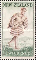 [The 100th Anniversary of New Zealand's 1st Postage Stamps, type FI]