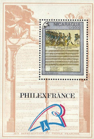 [The 200th Anniversary of French Revolution - International Stamp Exhibition "PHILEXFRANCE '89" - Paris, France, type ]