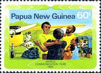 [The 100th Anniversary of the Papua New Guinea Post Office, type RP]