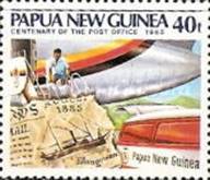 [The 100th Anniversary of the Papua New Guinea Post Office, type RR]