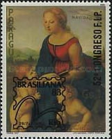 [Paintings - International Stamp Exhibition "BRASILIANA '83" - Rio de Janeiro, Brazil, and the 52nd Congress of FIP, type CSL]