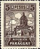 sos paraguay 297  1927--in emblem