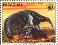 [Nature Protection - Animals of Paraguay, type DAA]