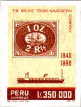 [The 150th Anniversary of Pacific Steam Navigation Company, type AJX]