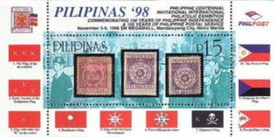 [International Stamp Exhibition "Philipinas 98" - Mandaluyong City, Manila, Philippines, type ]