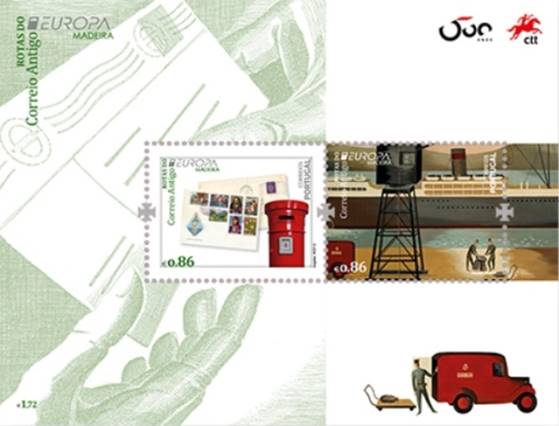 [EUROPA Stamps - Ancient Postal Routes, סוג ]