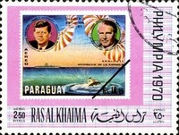 [Airmail - International Stamp Exhibition "PHILYMPIA '70" - London, England, type PT]