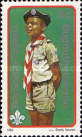 [The 75th Anniversary of Boy Scout Movement and 125th Anniversary of the Birth of Robert Baden-Powell, 1857-1941, type CF]