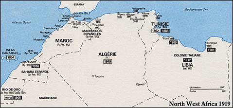 North West Africa 1919