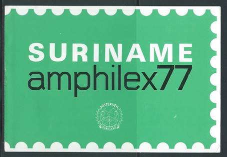 surinam  Mi Block 19 folder cover