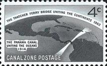 sos canal zone 157a--mussing silver bridge error  1957