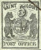 [Missouri Coat of Arms - Greenish Wove Paper, type A]