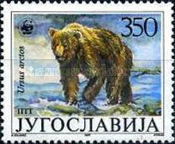 [World Wildlife Fund - Brown Bears, type CJE]